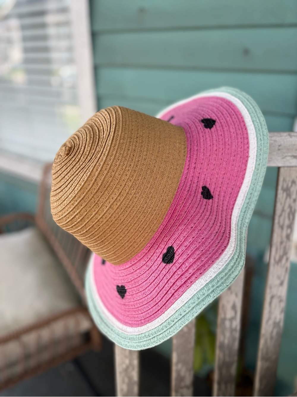 Limited Too Watermelon Straw Hat